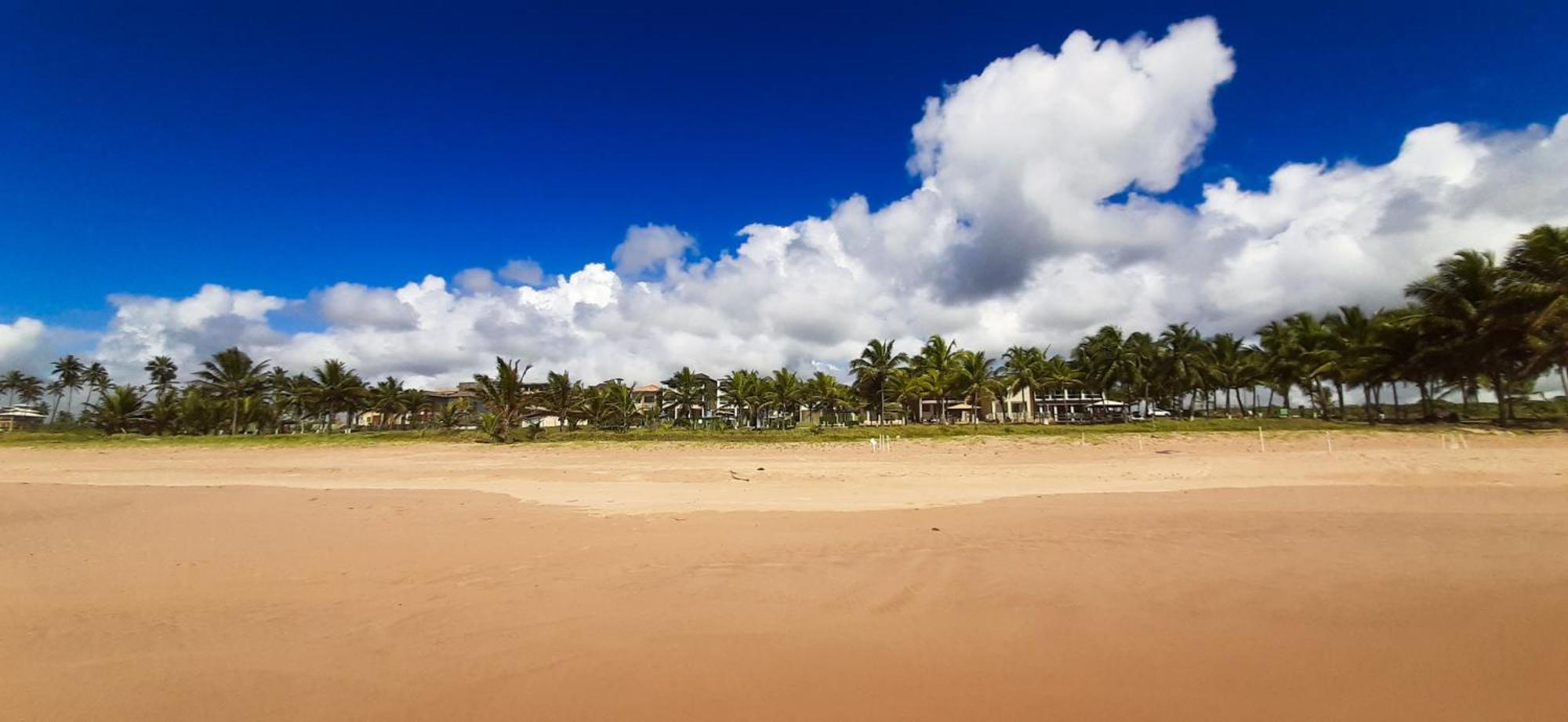 Chale Brisa Mar Pe Na Areia Em Barra Do Jacuipe Villa Camacari Exterior photo